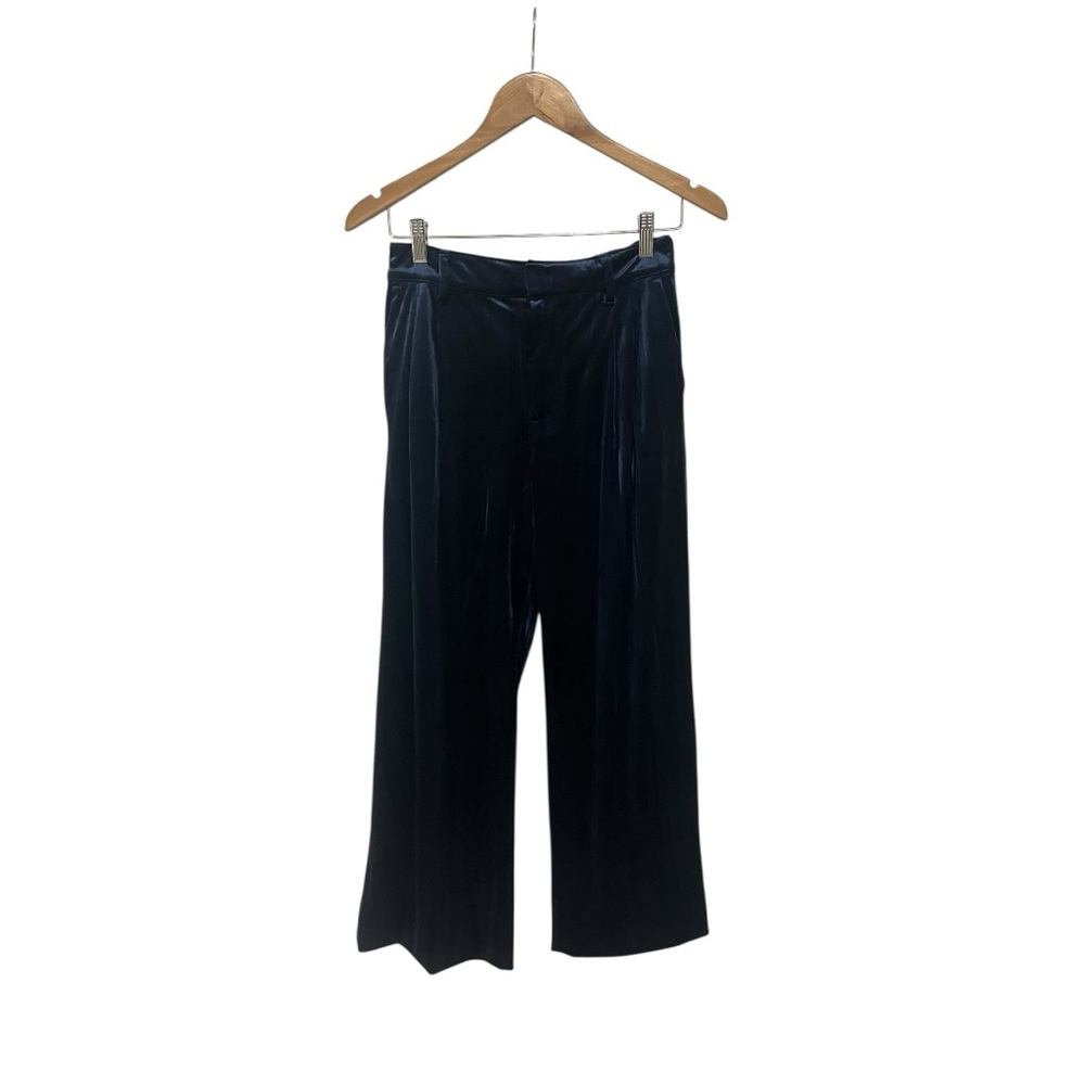 GAP Easy Trouser Wide Leg Velvet Pant 2 P 2P 2 Petite
